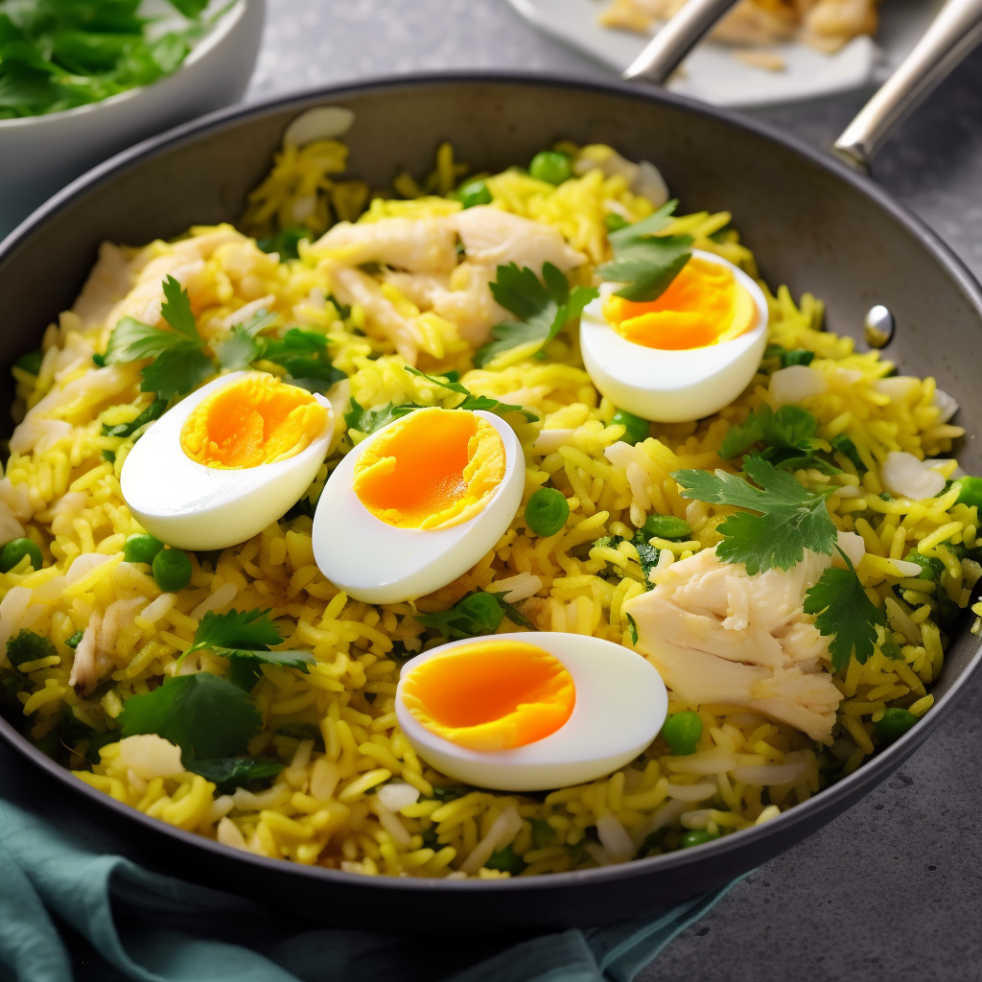 easy smoked haddock kedgeree