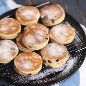 Transfer the Welsh Cakes on a Wire Rack