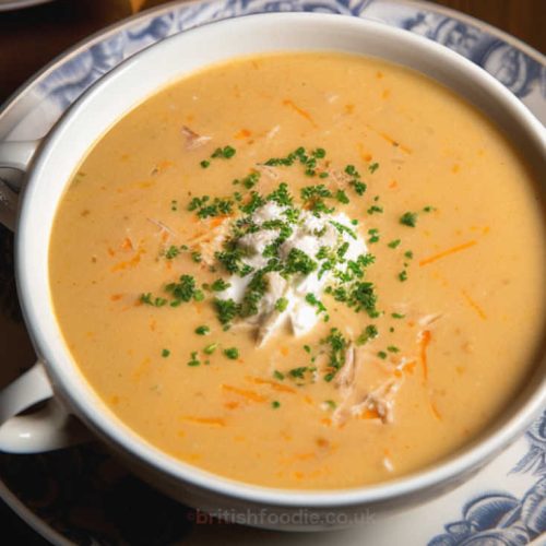 partan bree scottish crab soup