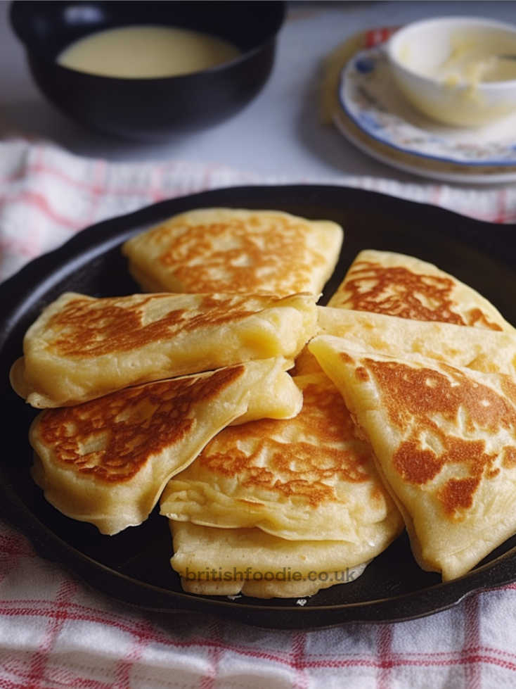 white girdle scones scottish pancakes