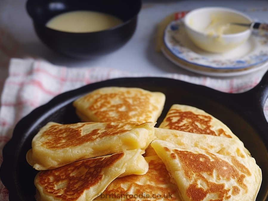 white girdle scones scottish pancakes