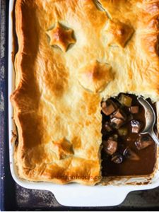 Steak And Sausage Pie (Scottish Steak Pie) | British Foodie