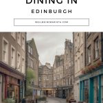 Dining in Edinburgh Guide