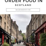 Tips for ordering food in Scotland guide