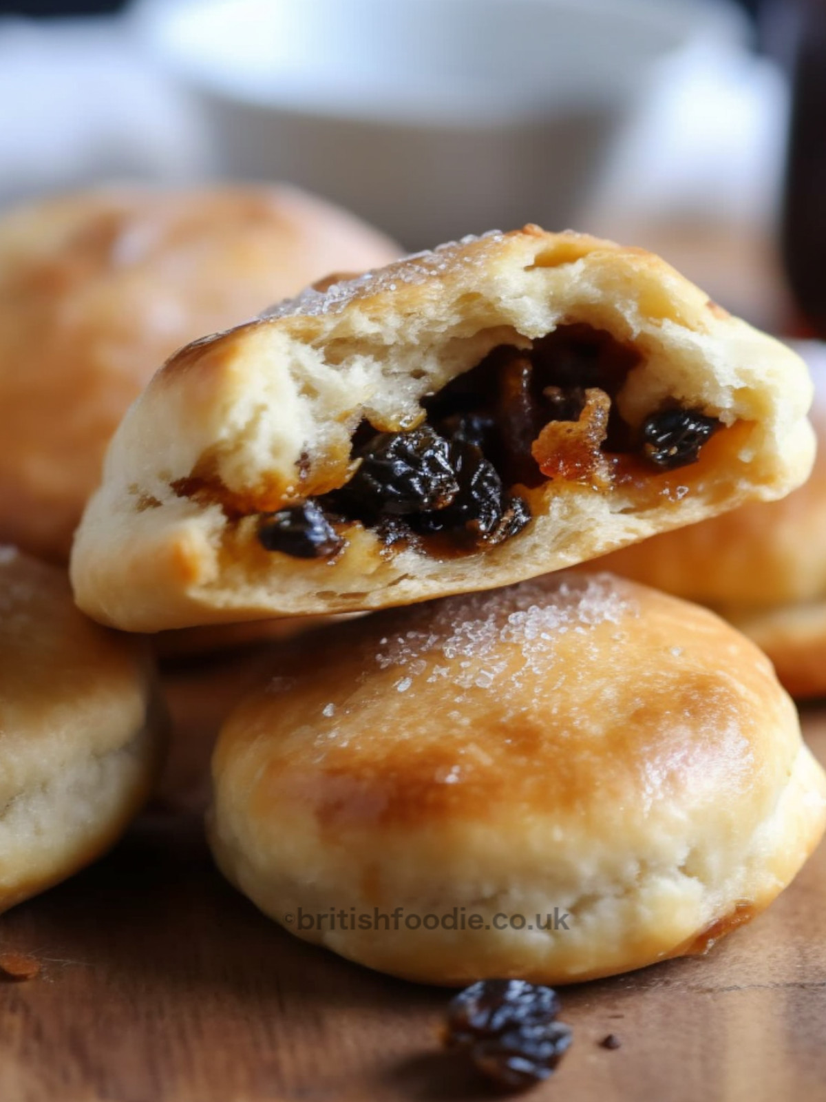 Lancashire eccles cakes Mary Berry with a raisins filling